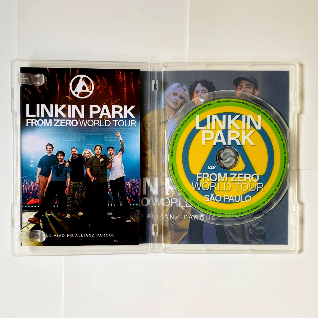 DVD Linkin Park From Zero World Tour Live At Allianz Parque São