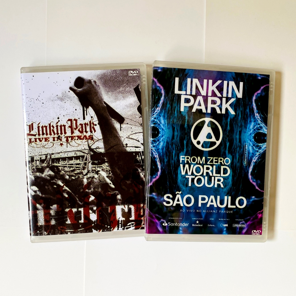 DVD Linkin Park Live In Texas Meteora From Zero World Tour Allianz