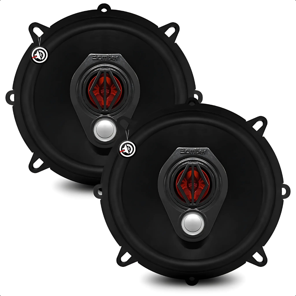 Som Pra Carro 2 Alto Falantes 5 Polegadas bbr bomber Portas barato triaxial 100 wrms 4 ohms Potente