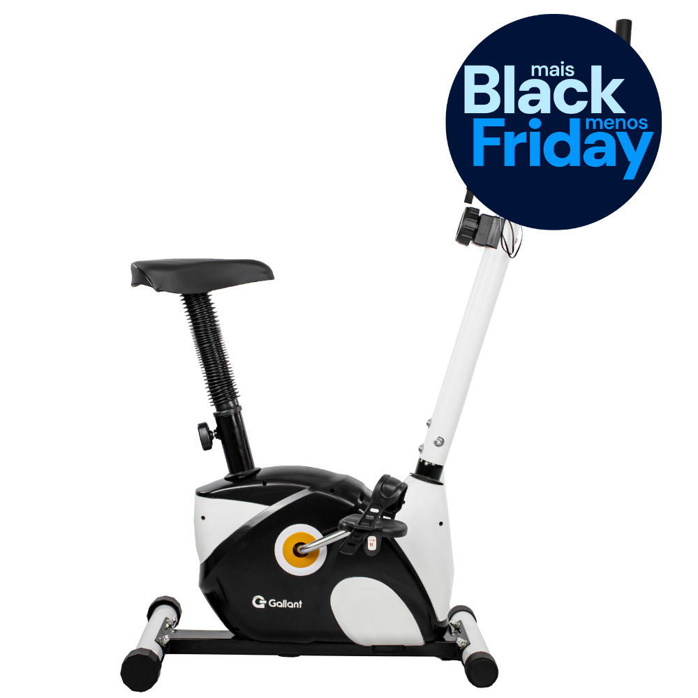 Bicicleta Ergométrica Vertical Magnética Gallant Elite X Branca (GBE03HMGA-BR)
