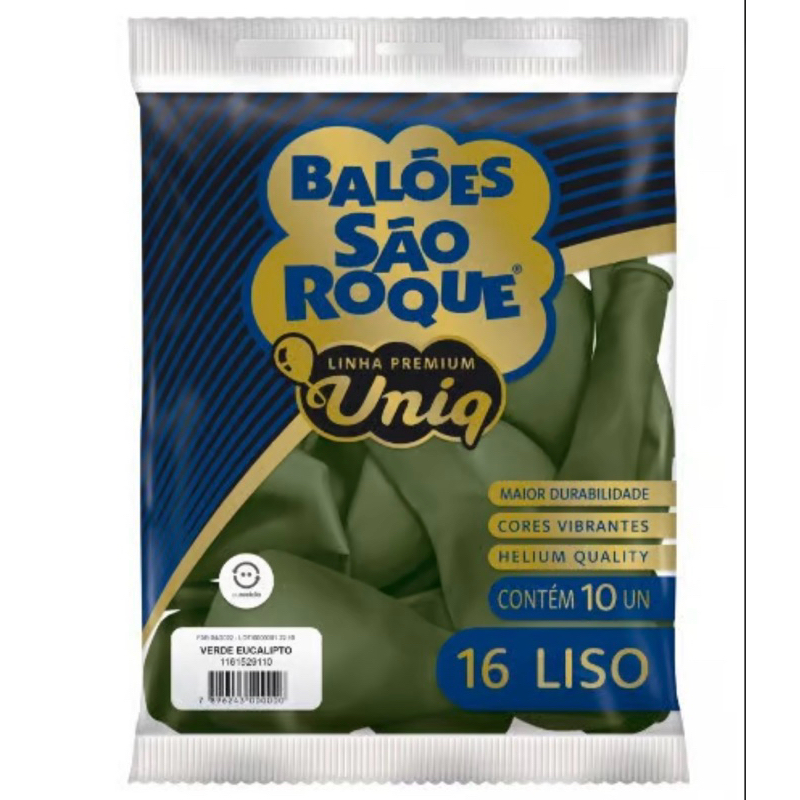 Bal Es S O Roque Verde Eucalipto Uniq Pol Pc Un Shopee Brasil