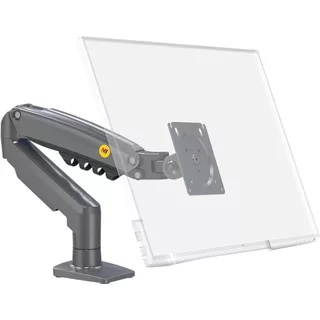 Suporte Monitor Braço Articulado Ajustável Mesa Nb F80 Ajustável De 17 Até 30 Preto
