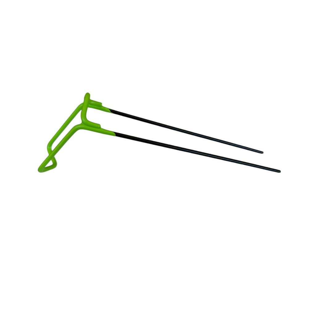 Kit com 2 Suporte de Vara Emborrachado Verde Limão