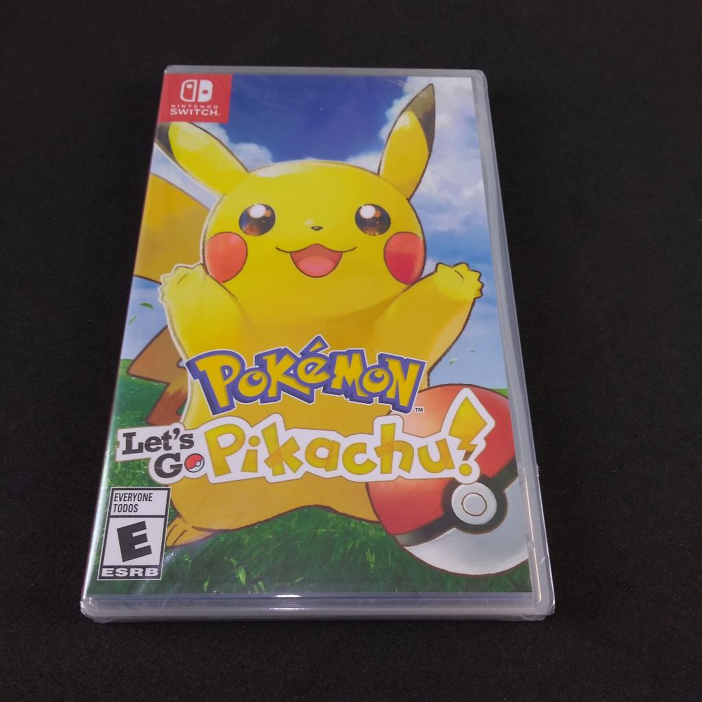 Pokemon Let's Go Pikachu NOVO Lacrado Switch Original Mídia Física ...