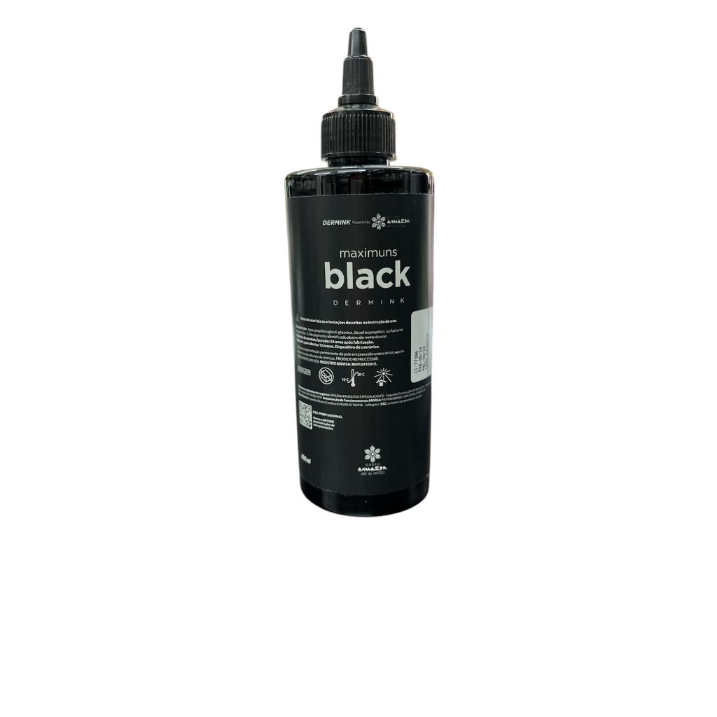 Tinta Tattoo Maximum's Black 260ml The Ink | Shopee Brasil