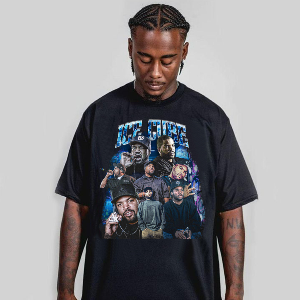 Camisa Camiseta Ice Cube Vintage Rap Unissex 100% Algodão | Shopee