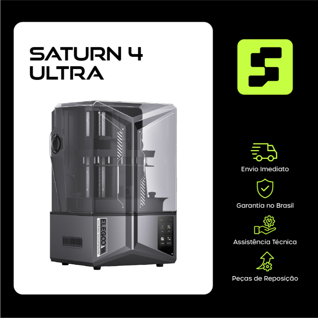 Impressora 3D Elegoo - Modelo Saturn 4 ULTRA 12K