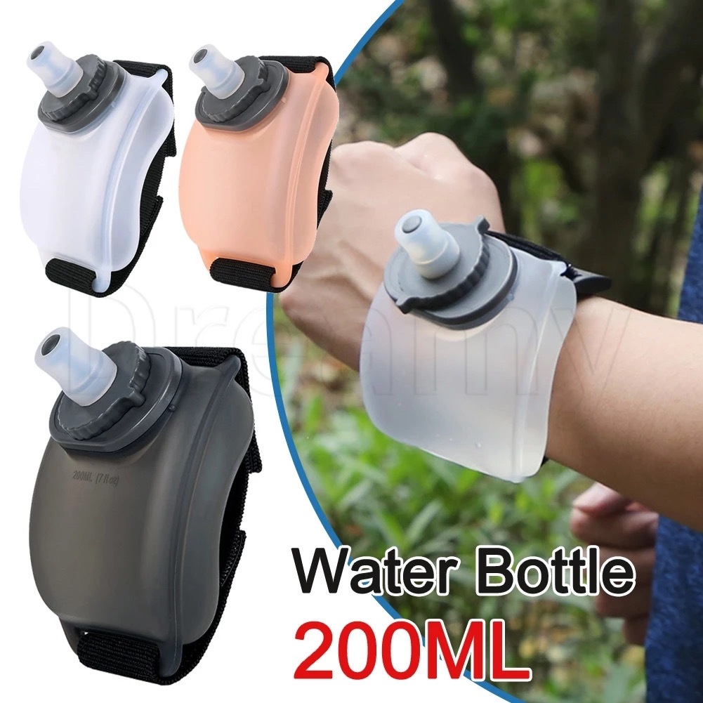 Pulseira Elástica Portátil De Pulso De Ciclismo Com De 200ML Garrafa De Água Esportiva/Acessórios De Abastecimento De Co