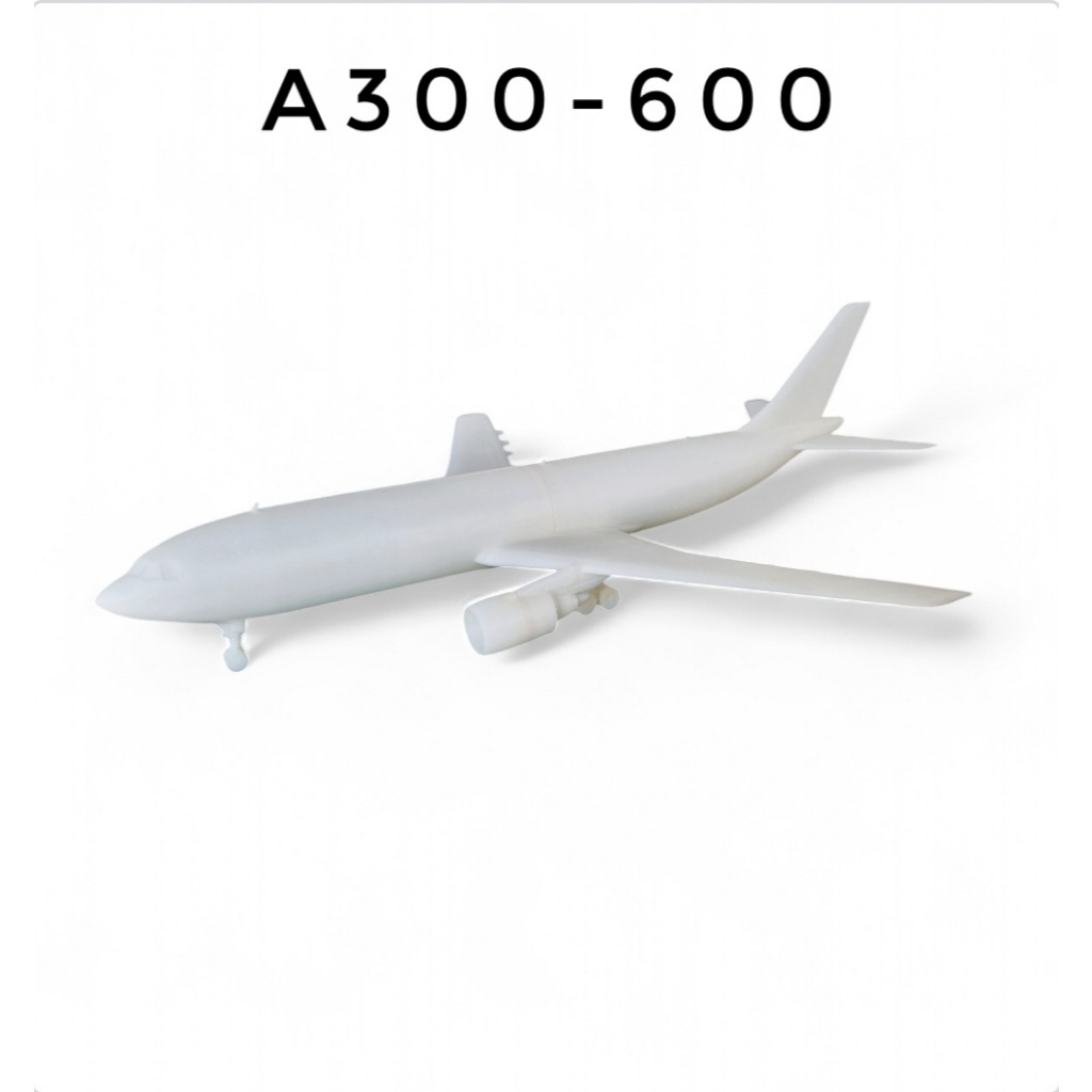 Avião Airbus A300-600 Maquete Escala 1:144 Plastimodelo