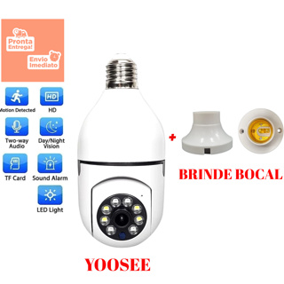 Mini Ip C Mera De Seguran A Wifi Sem Fio Vis O Noturna Microfone Auto