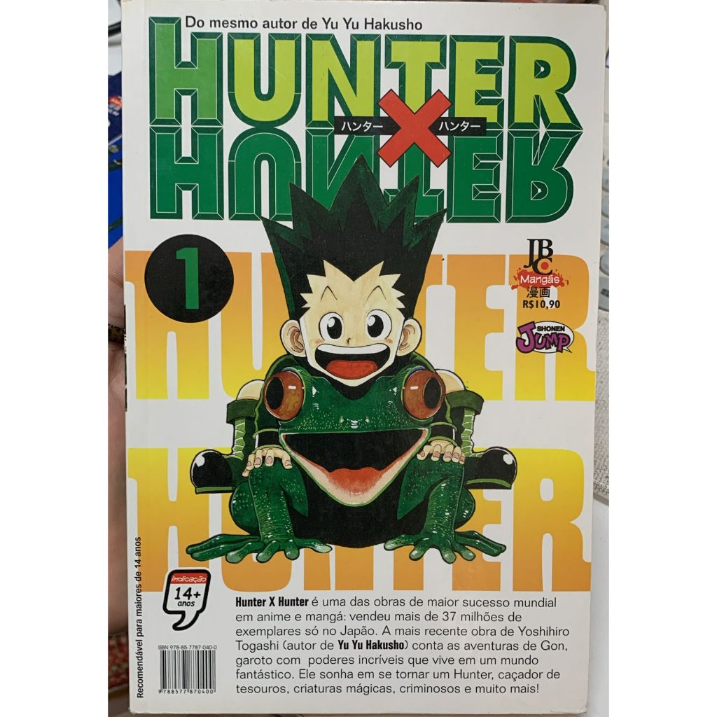 Hunter x Hunter - Volume 1 - Yoshihiro Togashi | Shopee Brasil