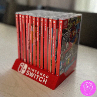 Case Suporte Organizador Jogos Nintendo Switch - Impressão 3D