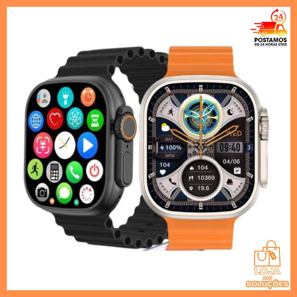 Relógio Smartwatch Ultra 3 Série 10 com NFC Chat GPT Masculino Feminino Smart Watch Super Amoled