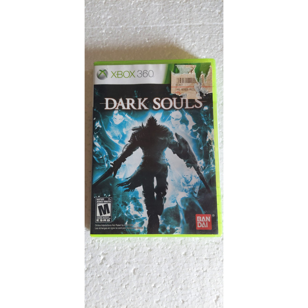 Jeu DARK SOULS Pour Xbox 360 - Version Française - Édité Par Bandai - En Loose (boîte Non Incluse)