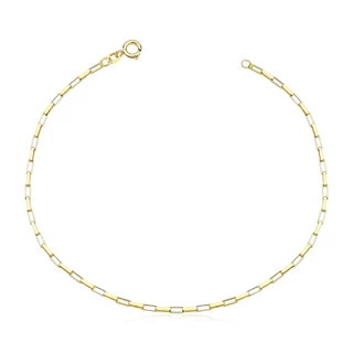 Pulseira de Ouro 18k Veneziana Longa com 1mm em Oferta na Shopee