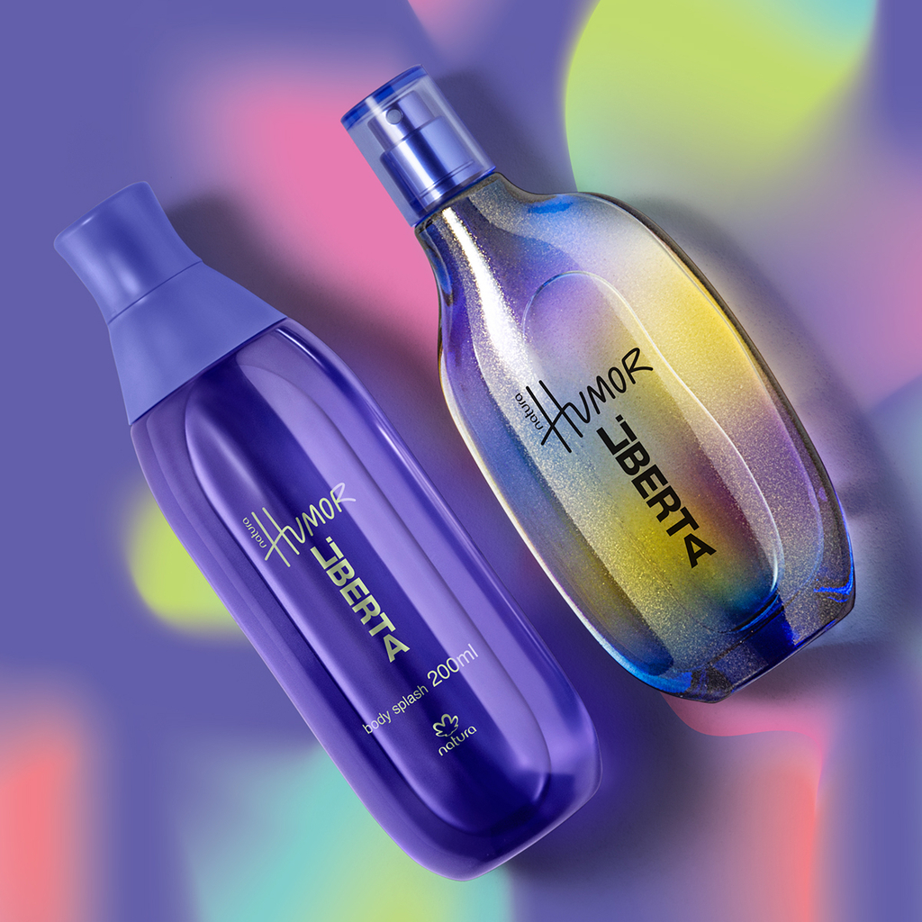Humor Liberta 75ml Desodorante Colonia/Body Splash 200ml Natura ...