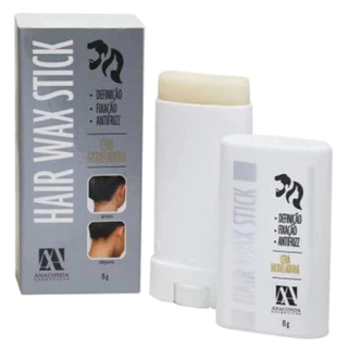 Cera Modeladora de Cabelos Anti Frizz Bastão Stick 15g