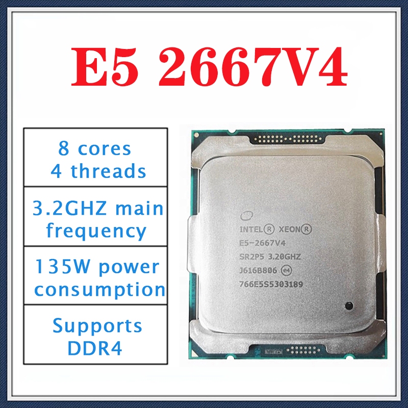 Kit Gamer Xeon 2667v4+ TPM 2.0 + Placa Mae QiYida X99-K9S + 16GB