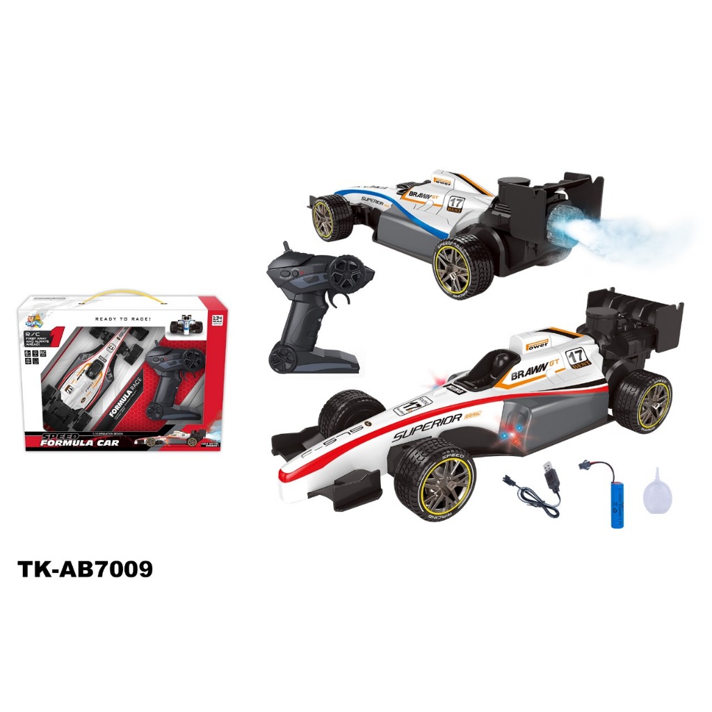 ラジコンＦ１ Toy King Super Formula Car Solta Fumaça Recarregável Automodelo
