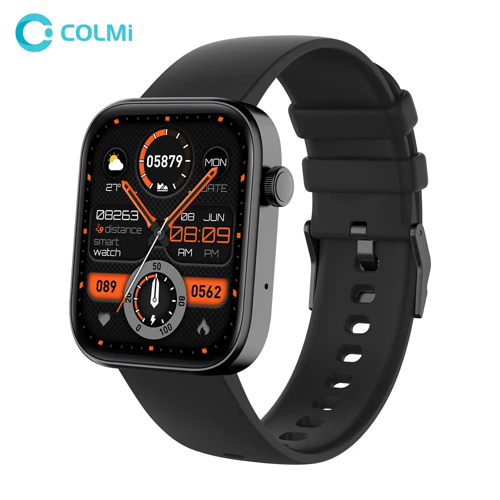 Smartwatch Relógio Inteligente Colmi P71 - Preto | Shopee Brasil