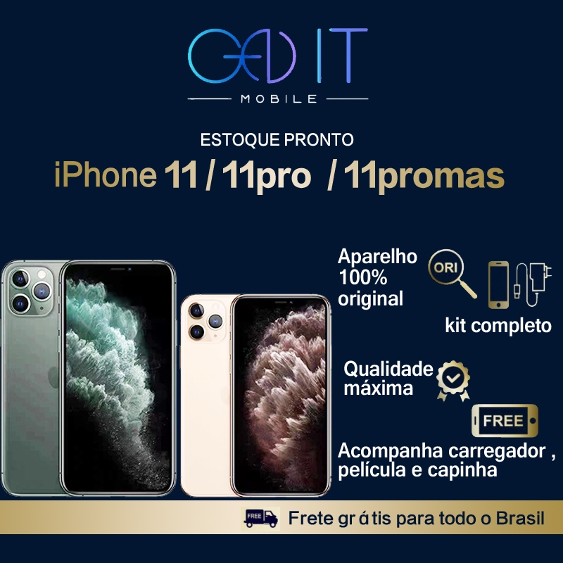 iPhone 11/11 Pro/ 11 Pro Max 64GB/128GB/256 Gb 100% Original Com