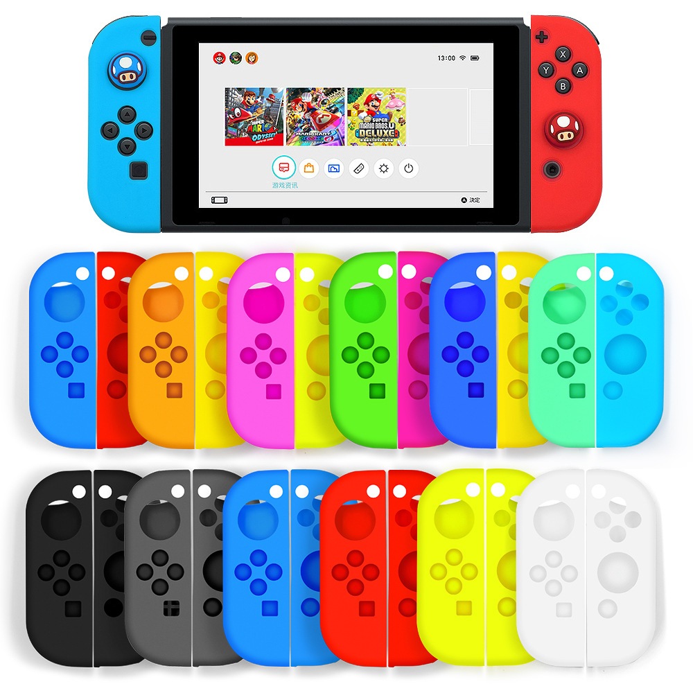 Capa De Borracha De Silicone Antiderrapante Gurad Para Nintendo