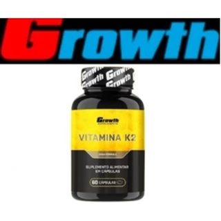 Vitamina K2 60 Cápsulas - Growth Supplements Original Envio Imediato