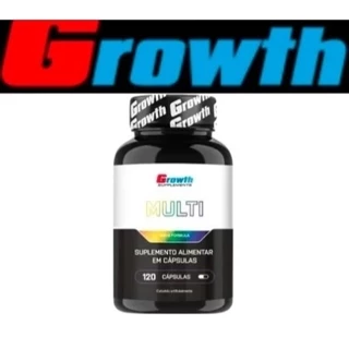Multivitamínico Growth 120 Caps Original - Envio Imediato