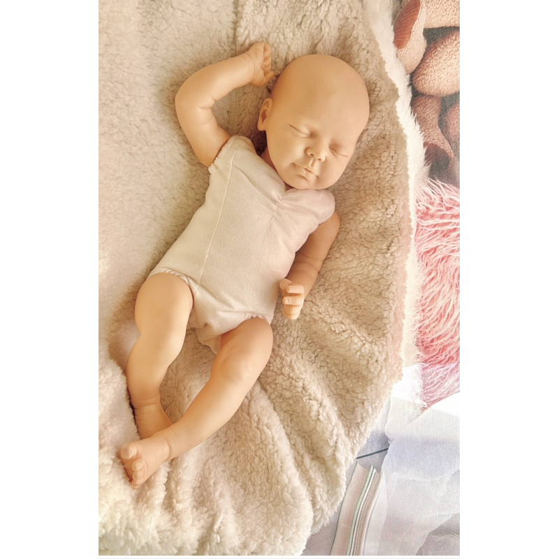 kit Valentina Reborn olhos fechados para Pintar -Pernas Braços e