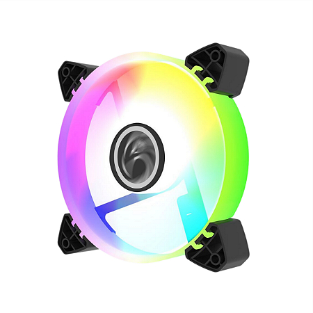 Cooler Fan Rgb P/ Gabinete 12Cm 120mm Pc Gamer Silencioso Led Central ...