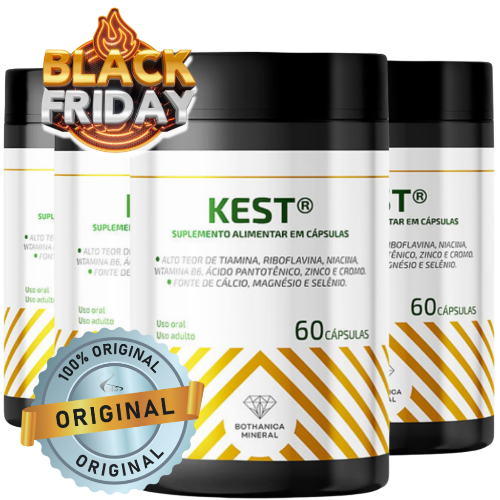 Kest Bothanica Mineral 4 Potes com 60 cápsulas cada. Produto Original ...