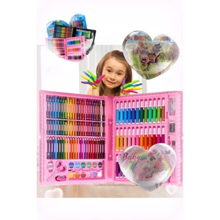 Maleta De Pintura Infantil Estojo Pe As Para Colorir Tema Variado Menina Menino Shopee Brasil