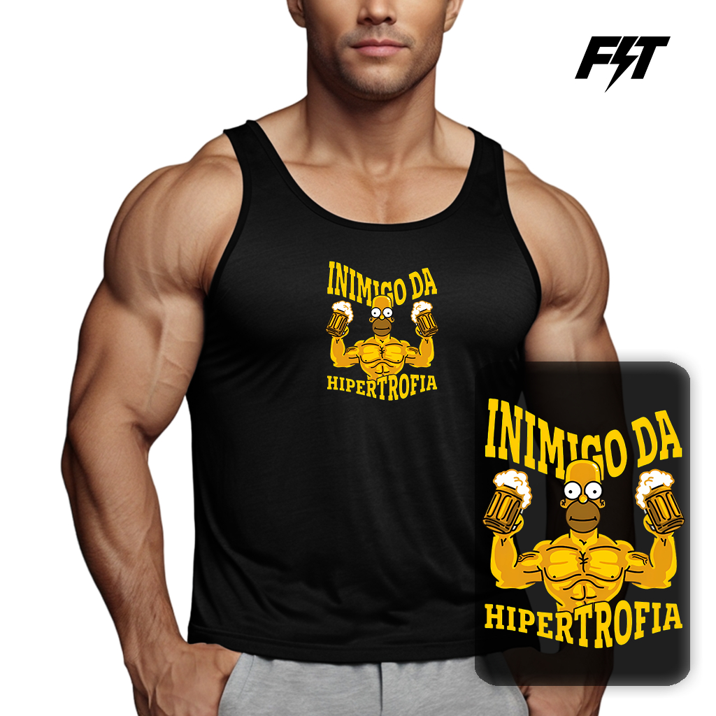 Camiseta Dry Fit Muscle Fit Masculina Dragon Ball Mestre Kame