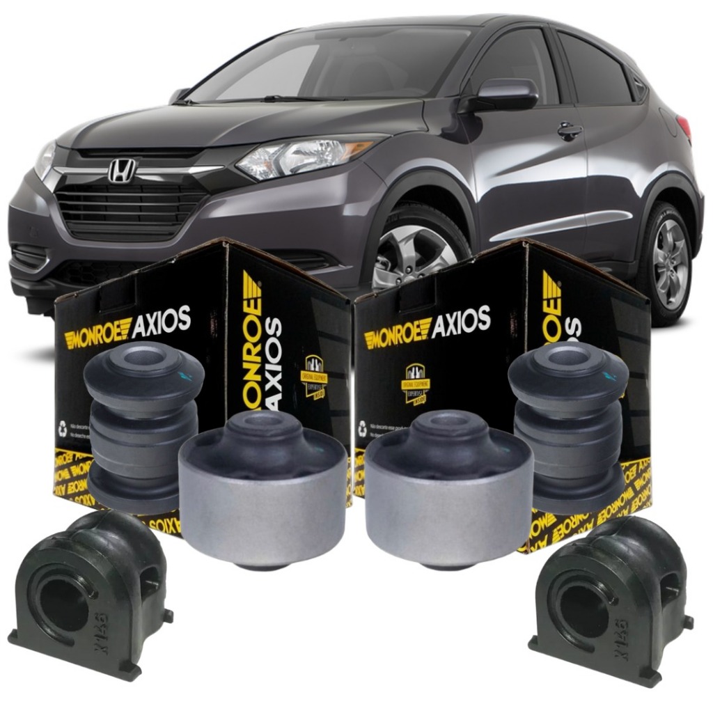 Kit Bucha Bandeja Barra Dianteira Honda Hrv 2016 2017 2018 | Shopee Brasil