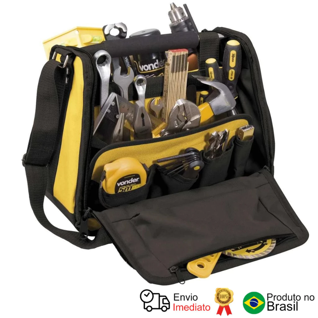 Bolsa Lona Ferramentas 390x220x300 Bl 050 Vonder