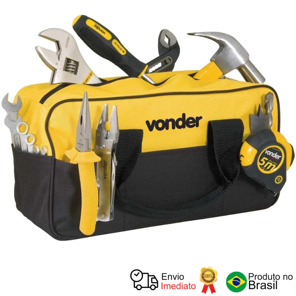 Bolsa Lona Ferramentas 350x125x180 Bl 005 Vonder