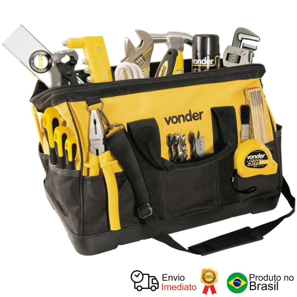 Bolsa Em Lona Para Ferramentas 40 X 20 X 30 Cm Vonder