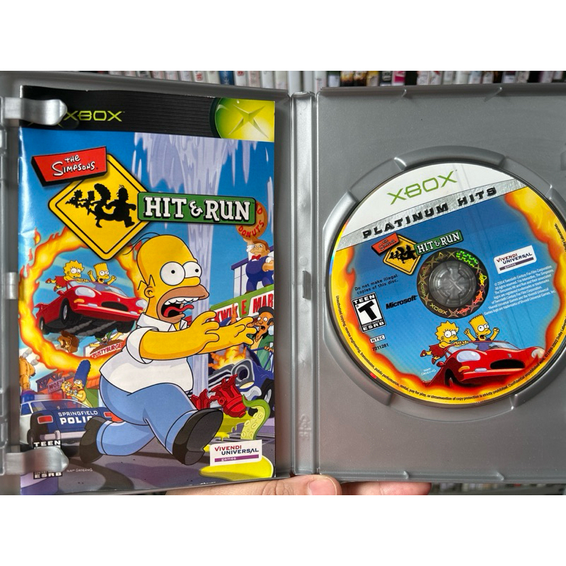 Jogo Simpsons Hit e Run Xbox Clássico | Shopee Brasil