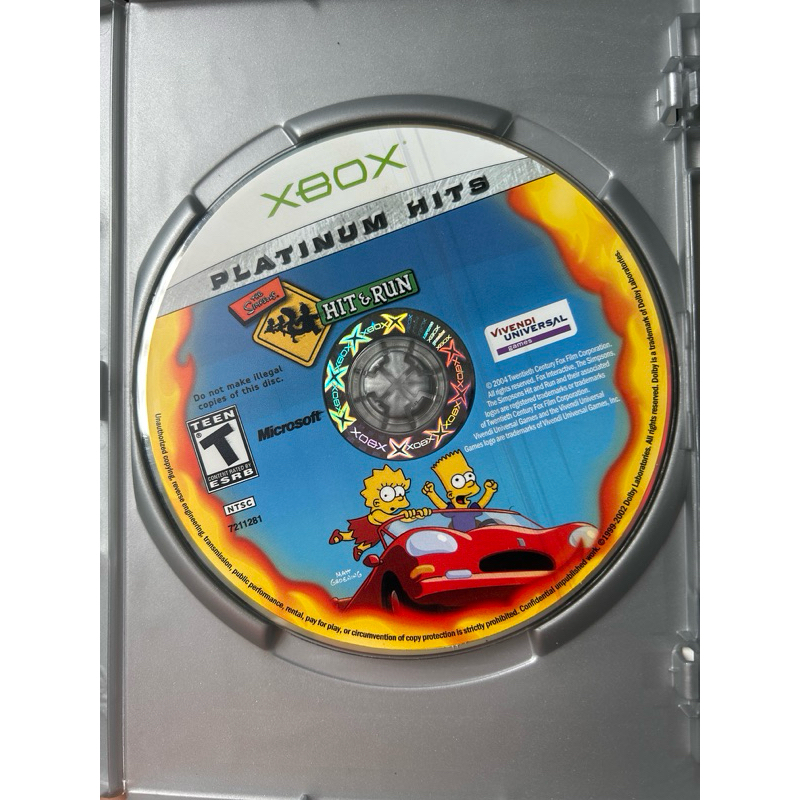 Jogo Simpsons Hit e Run Xbox Clássico | Shopee Brasil