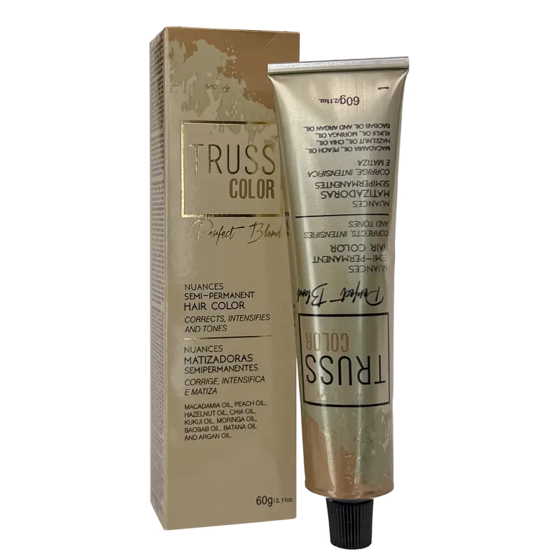 Tonalizante Truss Color Perfect Blond 0.43 Natural Cobre Dourado ...