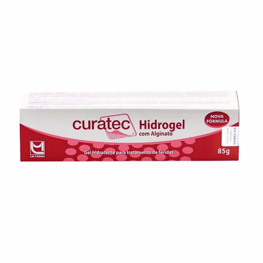 Curativo Hidrogel com Alginato 85g Curatec Envio 24h | Shopee Brasil
