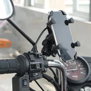 Suporte Moto Para Celular Com Função Carregamento It Blue LE-041