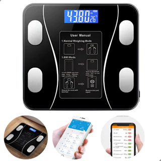 Balança Digital Corporal de Bioimpedância 180 kg Com Memória em Oferta na Shopee