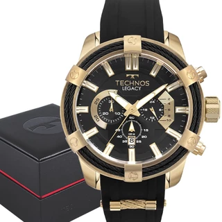 Relógio Technos Masculino Dourado Prova D