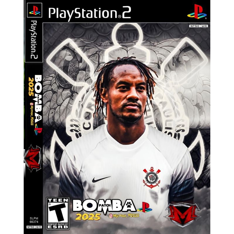 Bomba Patch 2025 Sérgio Ramos Playstation 2 PS2 Shopee Brasil