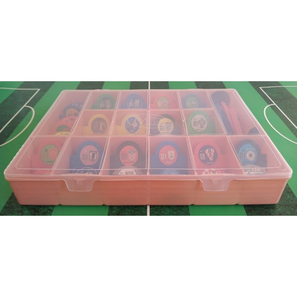Jogo de Botão: Box da Copa do Mundo com 15 Times. | Shopee Brasil