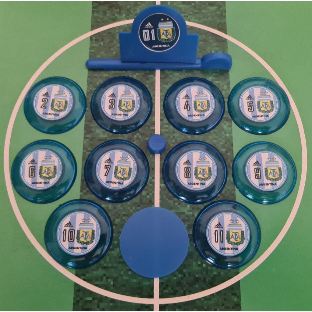 Jogo de Botão: Box da Copa do Mundo com 15 Times. | Shopee Brasil