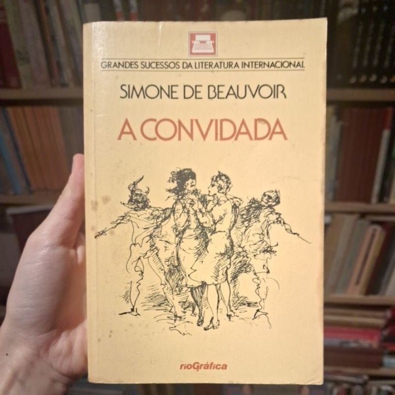 Simone de Beauvoir - A convidada | Shopee Brasil