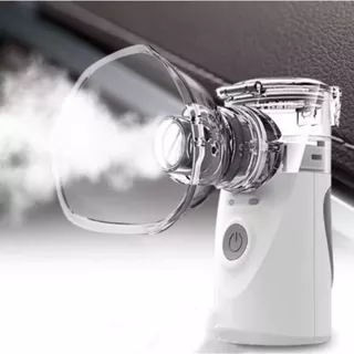 Inalador Portátil Mesh Nebulizador Adulto e Infantil Silencioso Saúde Respiração a pilha e bivolt