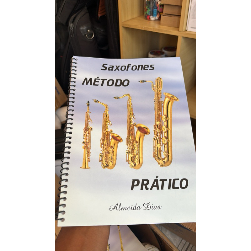Método Saxofone Almeida Dias Shopee Brasil